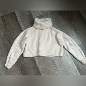ARTIZIA Babaton 100% Merino Wool Ribbed Turtleneck Sweater